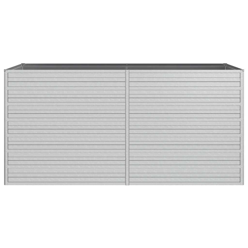 Raised Garden Bed - Galvanized Steel Planter Box for Outdoor Growing