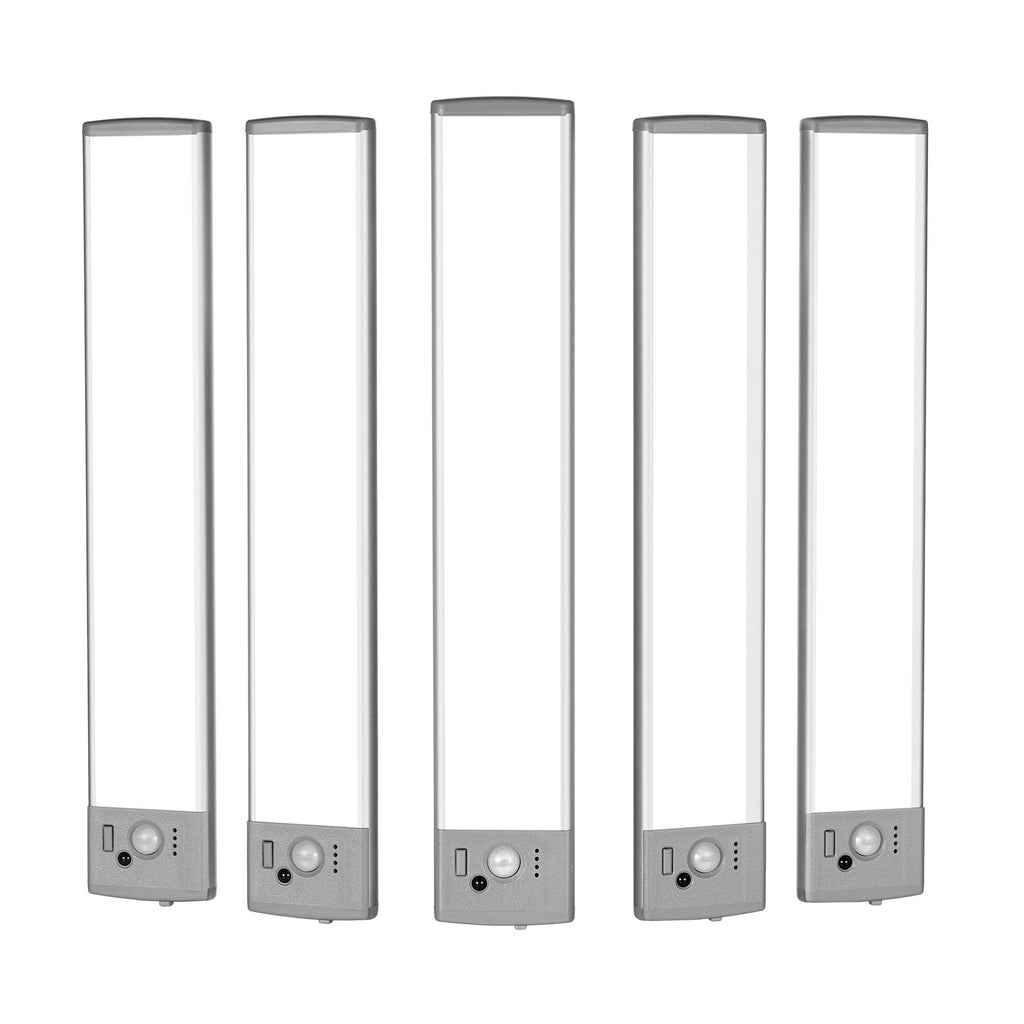 Under Cabinet LED Lights 5-Pack - Motion Sensor Wireless Night Lights