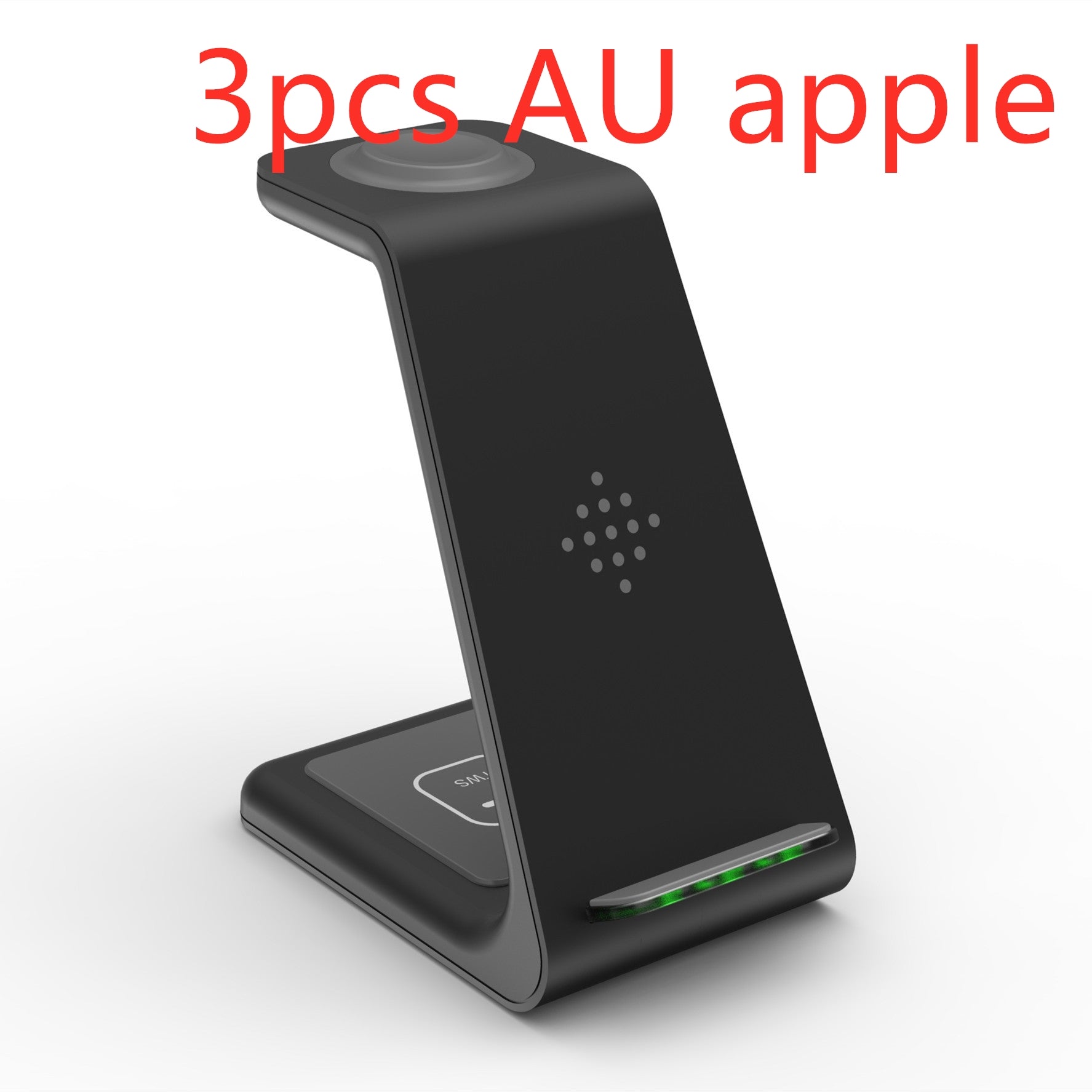 3-in-1 Wireless Charging Station - Phone, Watch & Earbuds Stand