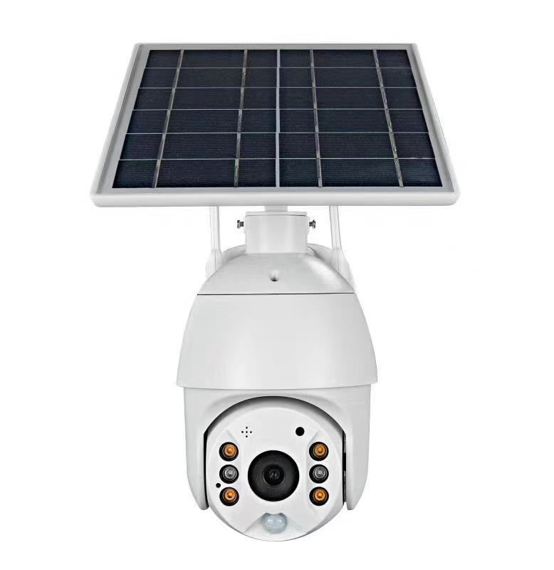 Solar Outdoor Security Camera - Wireless 1080p WiFi with Night Vision