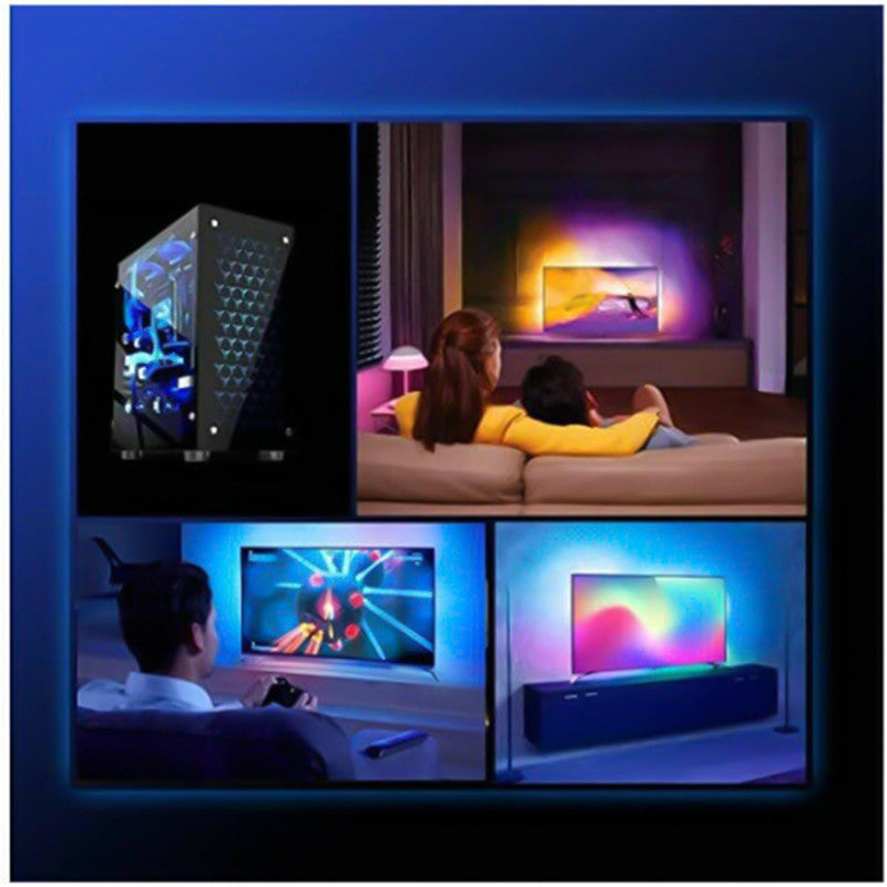 Smart RGB LED Strip Lights with Bluetooth App Control - Color Changing Mood Lighting