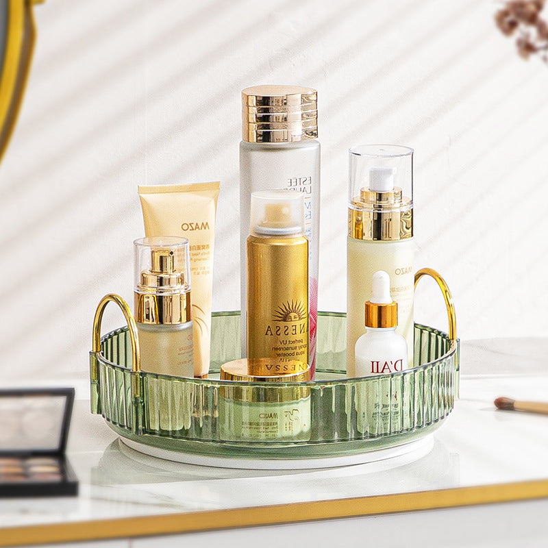 360 Rotating Makeup Organizer - Spinning Cosmetic Storage Tower