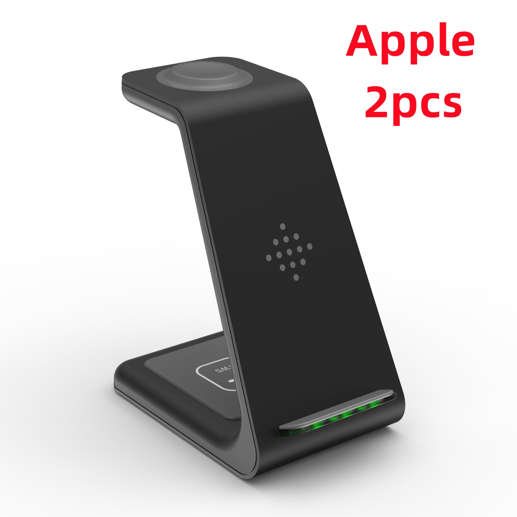 3-in-1 Wireless Charging Station - Phone, Watch & Earbuds Stand