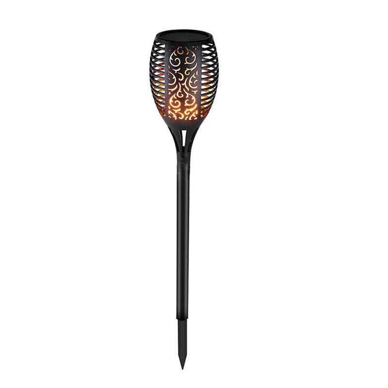 Solar Torch Lights - LED Waterproof Flickering Flame Outdoor Garden Stakes