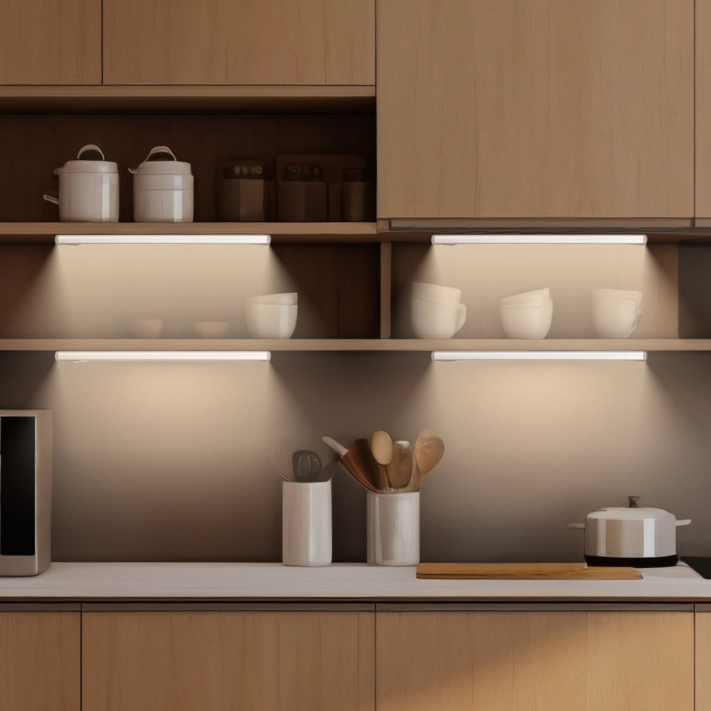 Under Cabinet LED Lights 5-Pack - Motion Sensor Wireless Night Lights