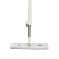 Self-Wringing Flat Mop with 4 Reusable Microfiber Pads - 360° Floor Cleaner