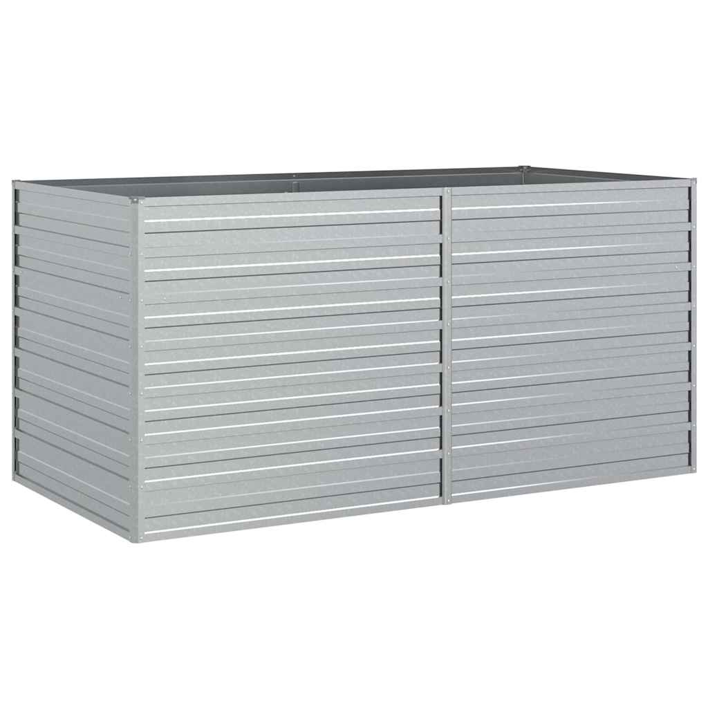 Raised Garden Bed - Galvanized Steel Planter Box for Outdoor Growing