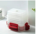 Stackable Food Storage Containers 5-Pack - Airtight Leakproof Meal Prep Set