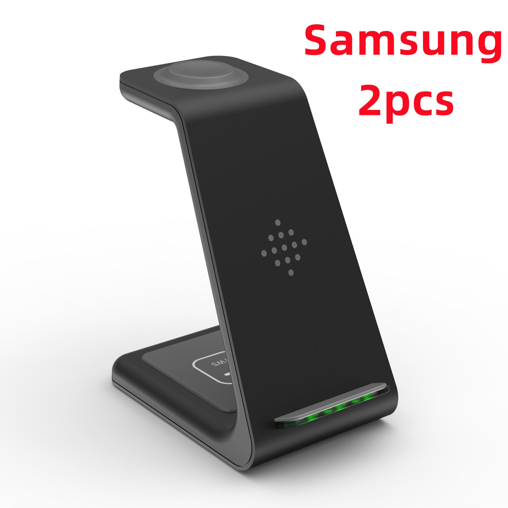 3-in-1 Wireless Charging Station - Phone, Watch & Earbuds Stand