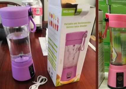 Portable Blender - USB Rechargeable Personal Smoothie Maker 16oz