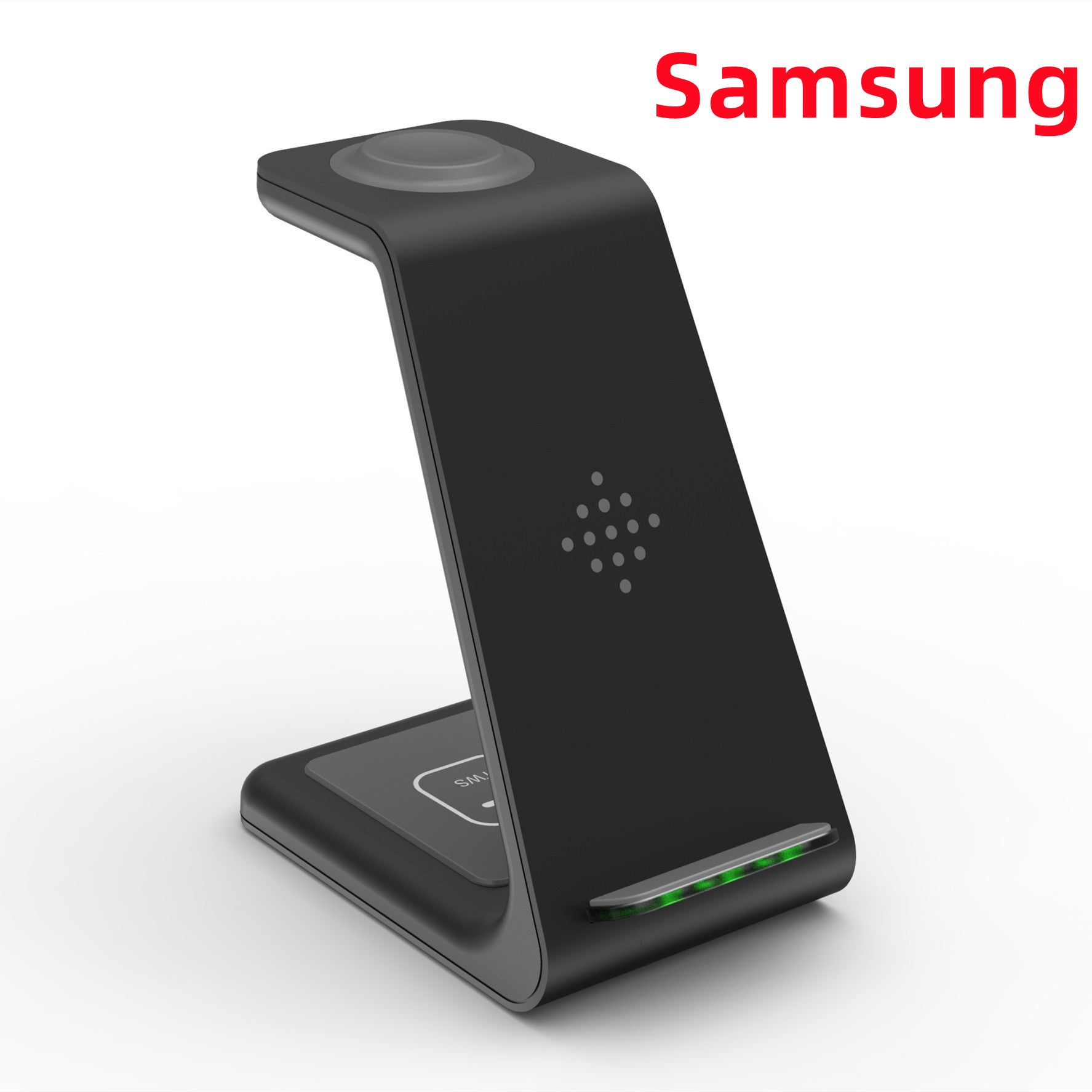 3-in-1 Wireless Charging Station - Phone, Watch & Earbuds Stand