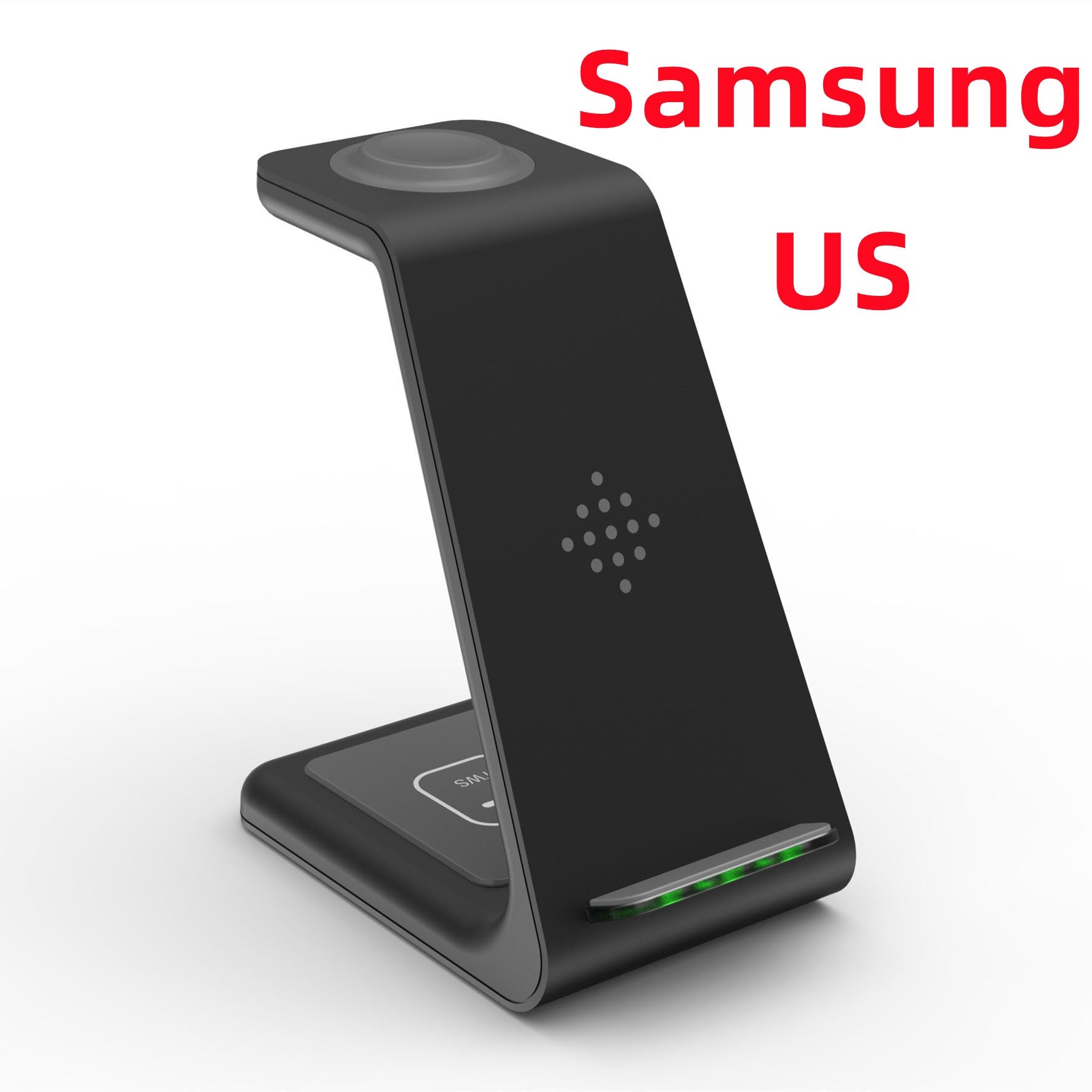 3-in-1 Wireless Charging Station - Phone, Watch & Earbuds Stand