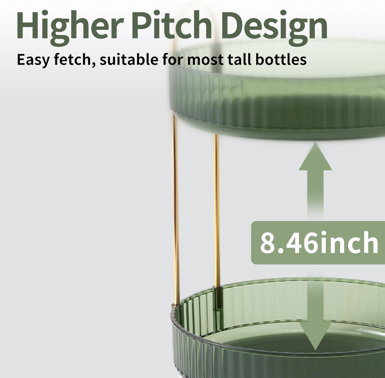 360 Rotating Makeup Organizer - Spinning Cosmetic Storage Tower